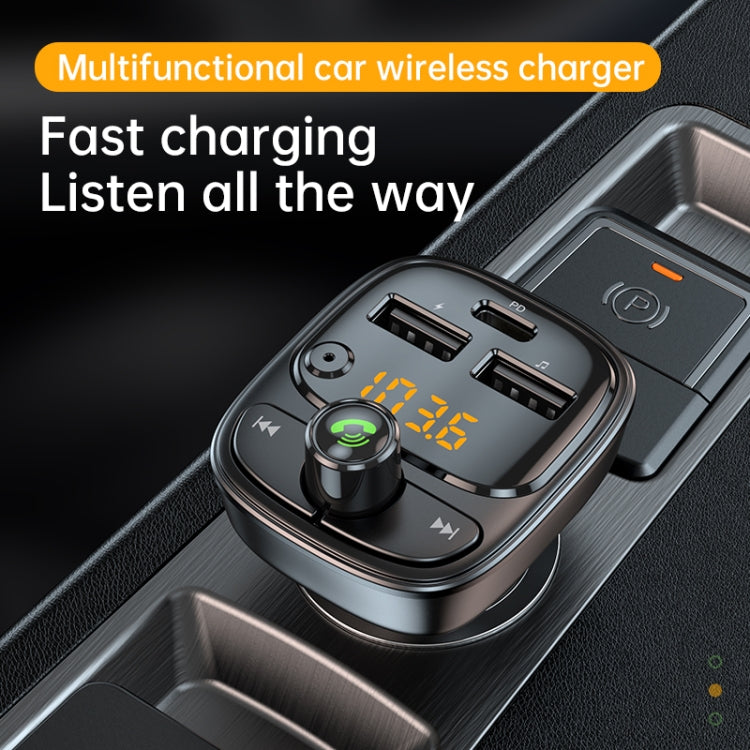 N96 Dual USB Hands-Free Car Kit 3 Port FM Transmitter Wireless MP3 Music Player