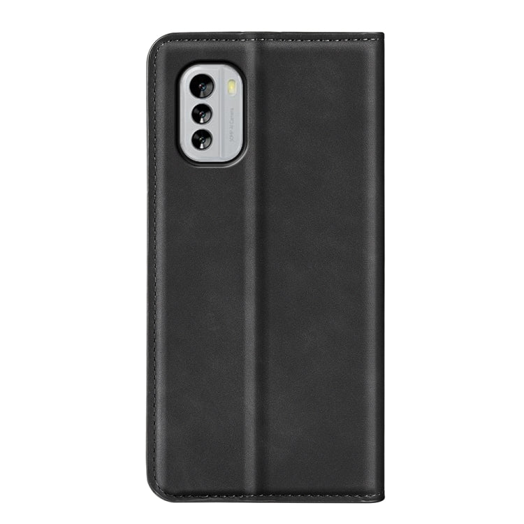 For Nokia G60 5G Retro-skin Magnetic Suction Leather Phone Case