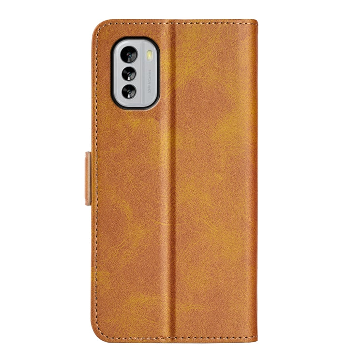 For Nokia G60 / G40 Fusion Dual-side Magnetic Buckle Leather Phone Case
