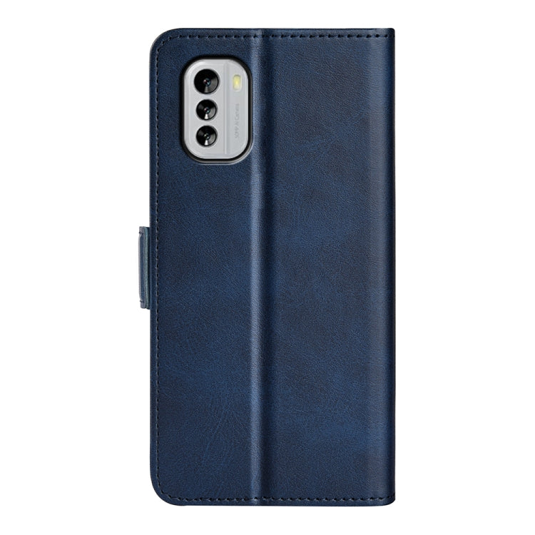 For Nokia G60 / G40 Fusion Dual-side Magnetic Buckle Leather Phone Case