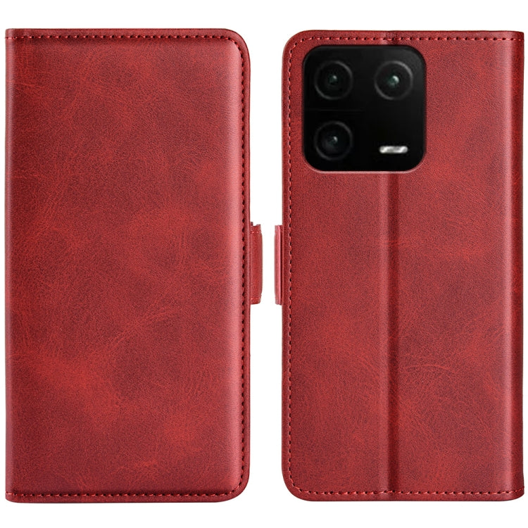 For Xiaomi 13 Pro Dual-side Magnetic Buckle Leather Phone Case