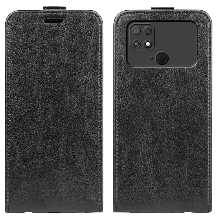 For Xiaomi Poco C40 R64 Texture Vertical Flip Leather Phone Case