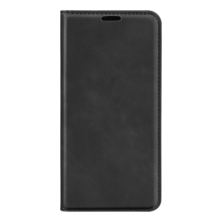 For Nokia C21 Retro-skin Magnetic Suction Leather Phone Case
