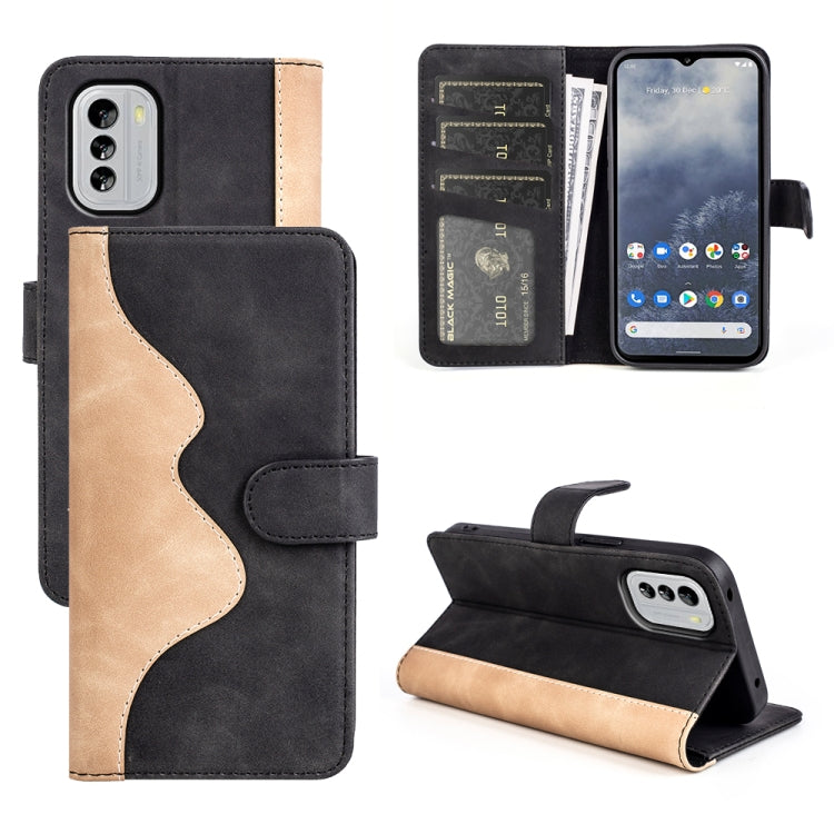 For Nokia C21 Stitching Horizontal Flip Leather Phone Case