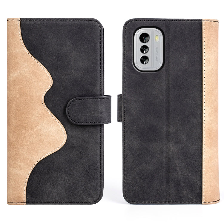 For Nokia C21 Stitching Horizontal Flip Leather Phone Case