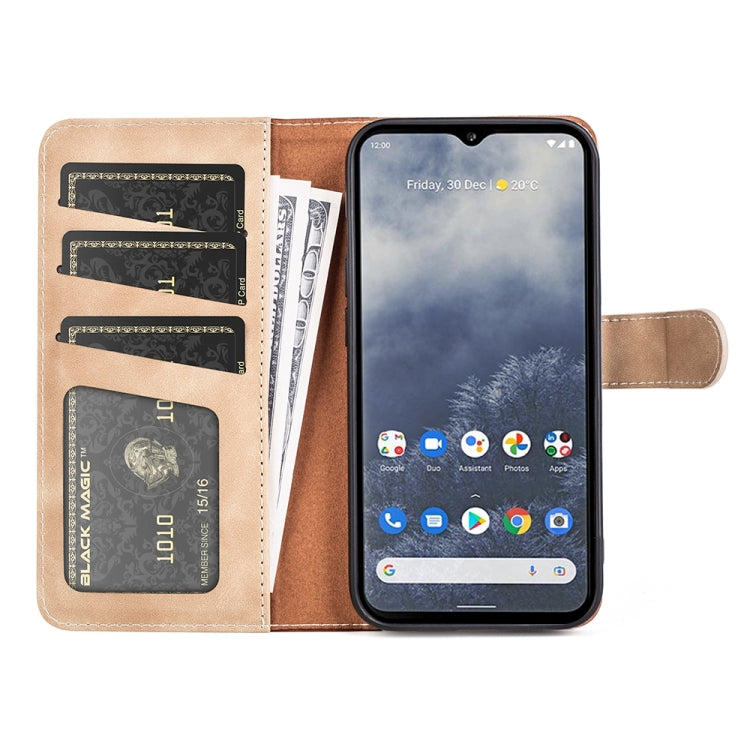 For Nokia C21 Stitching Horizontal Flip Leather Phone Case