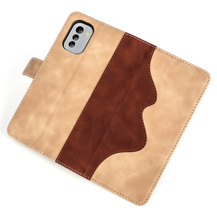 For Nokia C21 Stitching Horizontal Flip Leather Phone Case