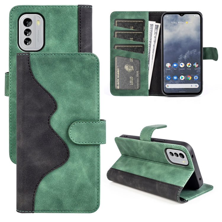 For Nokia C21 Stitching Horizontal Flip Leather Phone Case