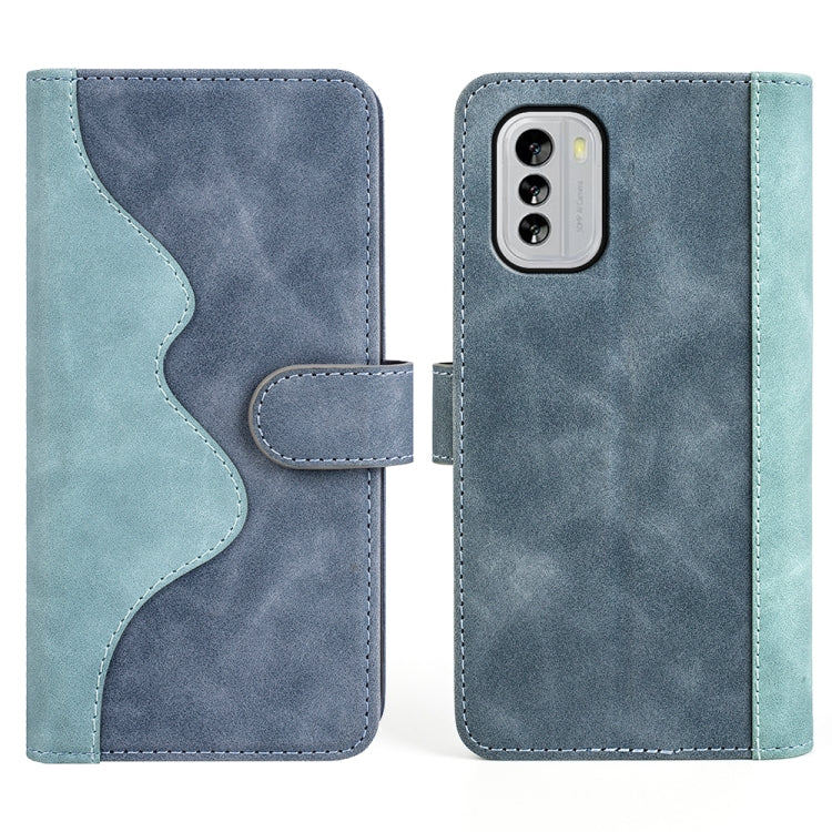 For Nokia C21 Stitching Horizontal Flip Leather Phone Case