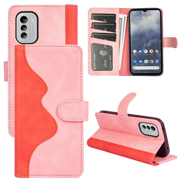For Nokia C21 Stitching Horizontal Flip Leather Phone Case