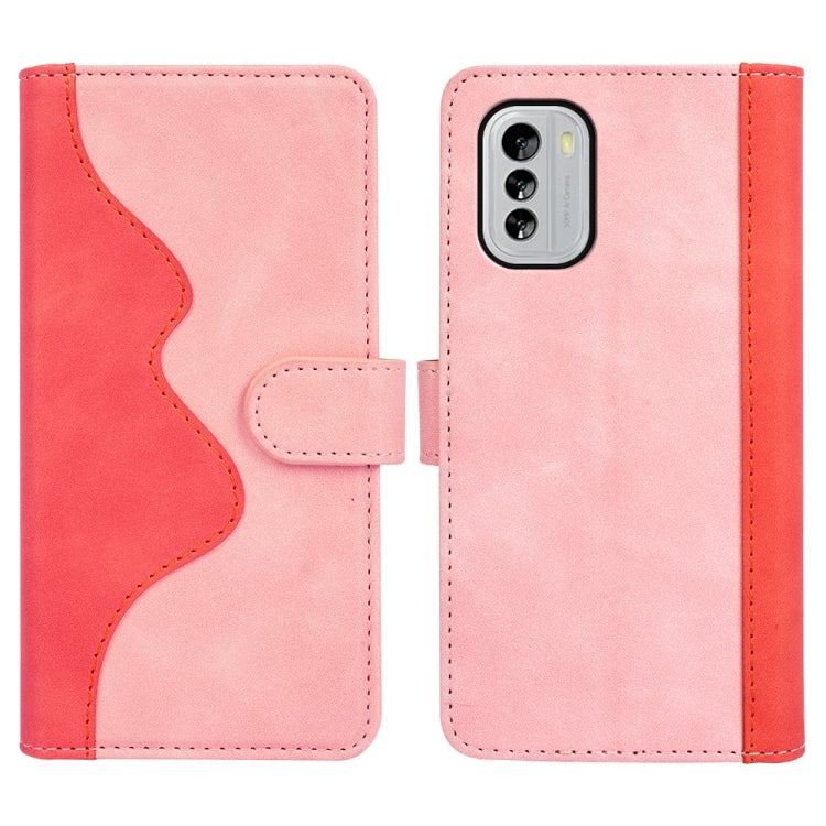 For Nokia C21 Stitching Horizontal Flip Leather Phone Case
