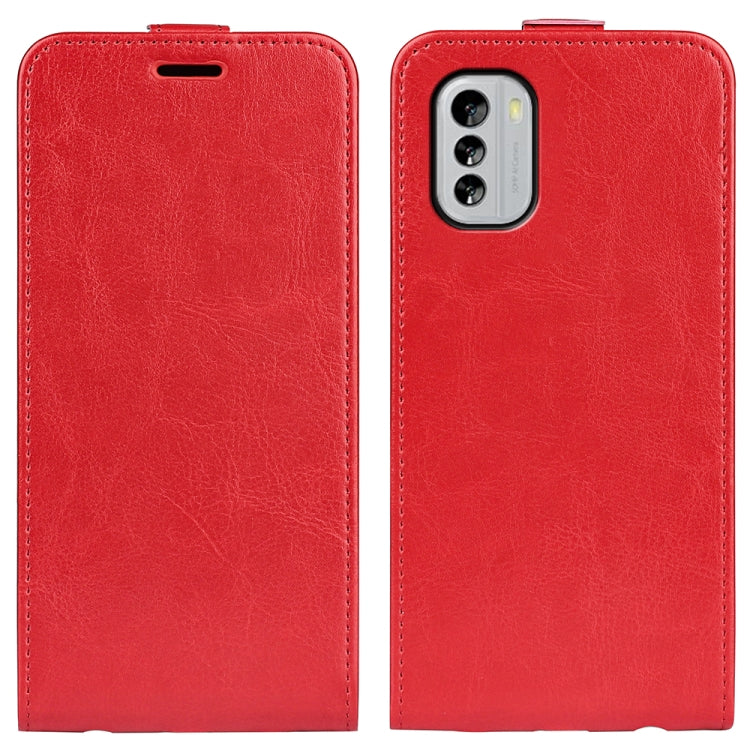 For Nokia G60 / G40 Fusion R64 Texture Vertical Flip Leather Phone Case