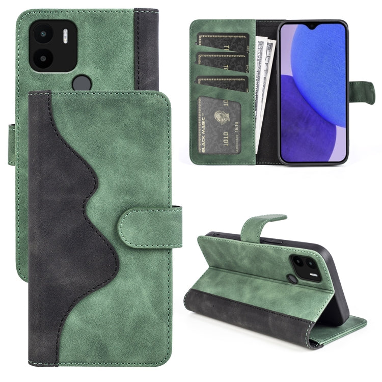 For Xiaomi Redmi A1+ Stitching Horizontal Flip Leather Phone Case