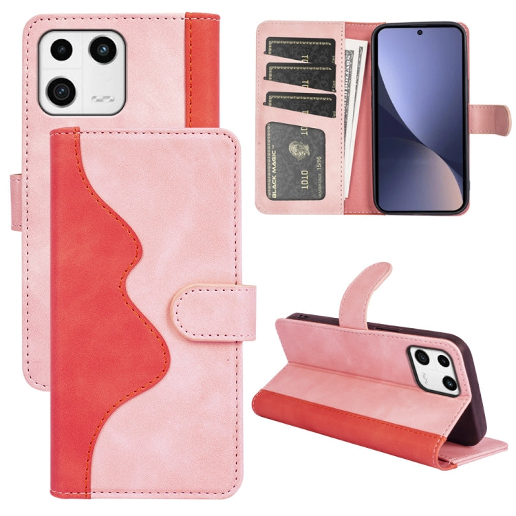 For Xiaomi 13 Stitching Horizontal Flip Leather Phone Case