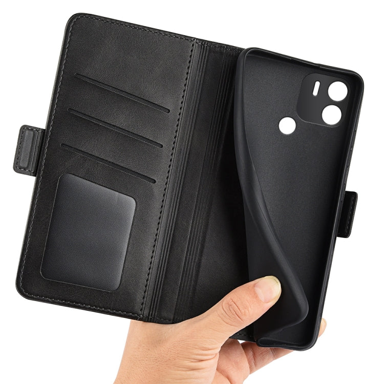 For Xiaomi Redmi A1+ Dual-side Magnetic Buckle Leather Phone Case