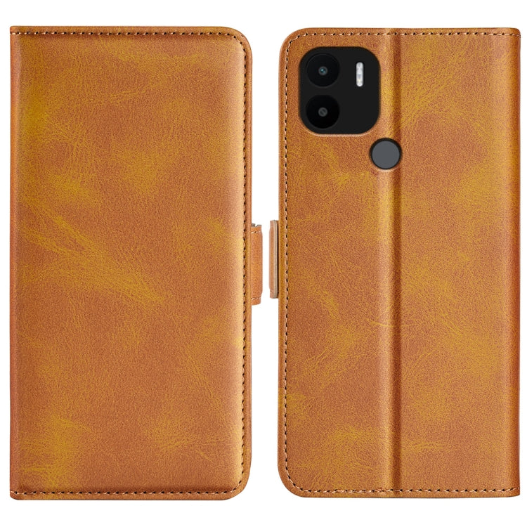 For Xiaomi Redmi A1+ Dual-side Magnetic Buckle Leather Phone Case