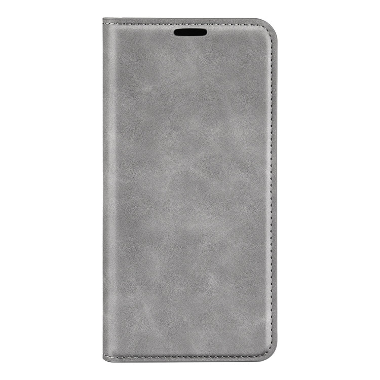 For Xiaomi Redmi A1+ Retro-skin Magnetic Suction Leather Phone Case