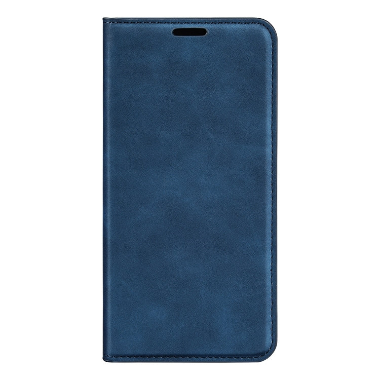 For Xiaomi Redmi A1+ Retro-skin Magnetic Suction Leather Phone Case