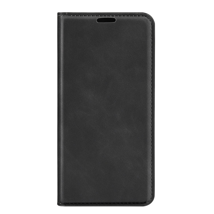 For Xiaomi Poco C40 Retro-skin Magnetic Suction Leather Phone Case