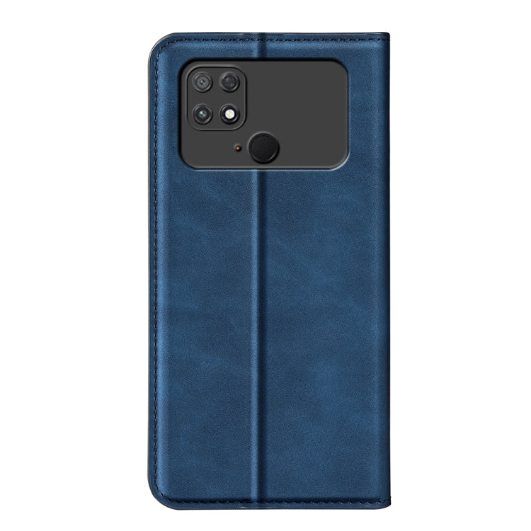 For Xiaomi Poco C40 Retro-skin Magnetic Suction Leather Phone Case