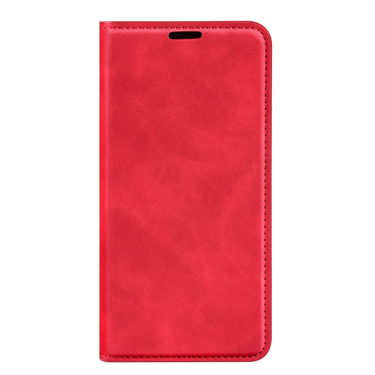 For Xiaomi Poco C40 Retro-skin Magnetic Suction Leather Phone Case