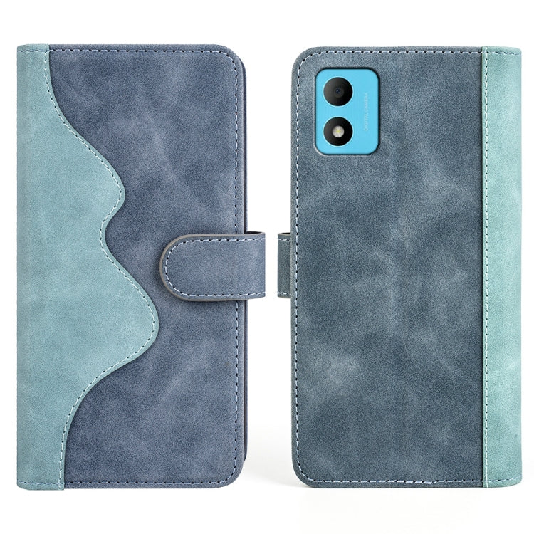 For TCL 305i Stitching Horizontal Flip Leather Phone Case