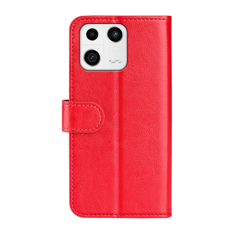 For Xiaomi 13 R64 Texture Horizontal Flip Leather Phone Case