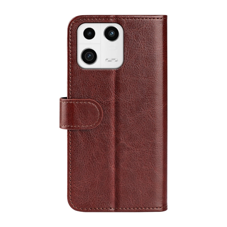 For Xiaomi 13 R64 Texture Horizontal Flip Leather Phone Case