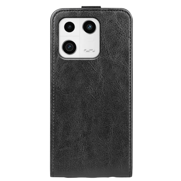 For Xiaomi 13 R64 Texture Vertical Flip Leather Phone Case