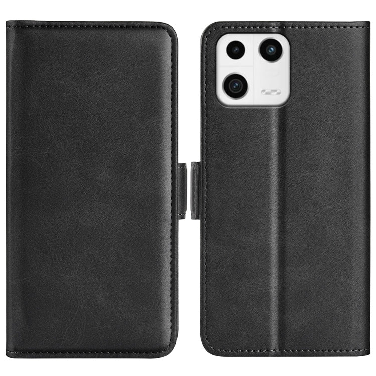 For Xiaomi 13 Dual-side Magnetic Buckle Horizontal Flip Leather Phone Case