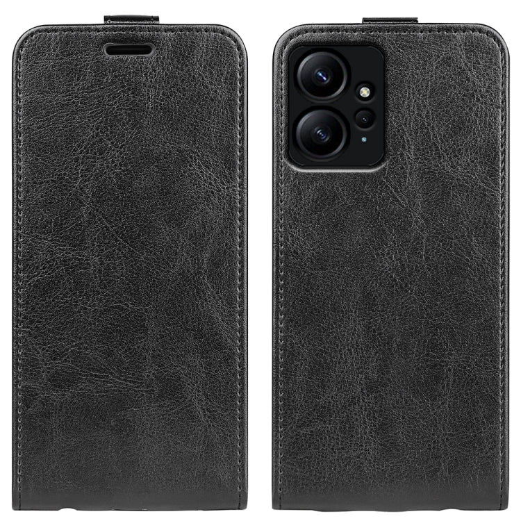 For Xiaomi Redmi Note 12 4G Global R64 Texture Vertical Flip Leather Phone Case