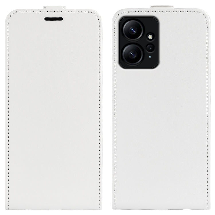 For Xiaomi Redmi Note 12 4G Global R64 Texture Vertical Flip Leather Phone Case