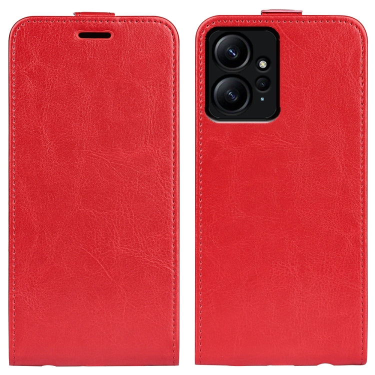 For Xiaomi Redmi Note 12 4G Global R64 Texture Vertical Flip Leather Phone Case