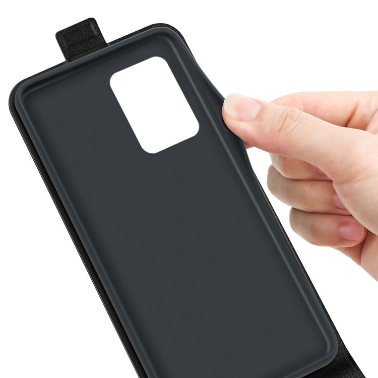 For Xiaomi Redmi Note 12 Pro+ Global R64 Texture Vertical Flip Leather Phone Case