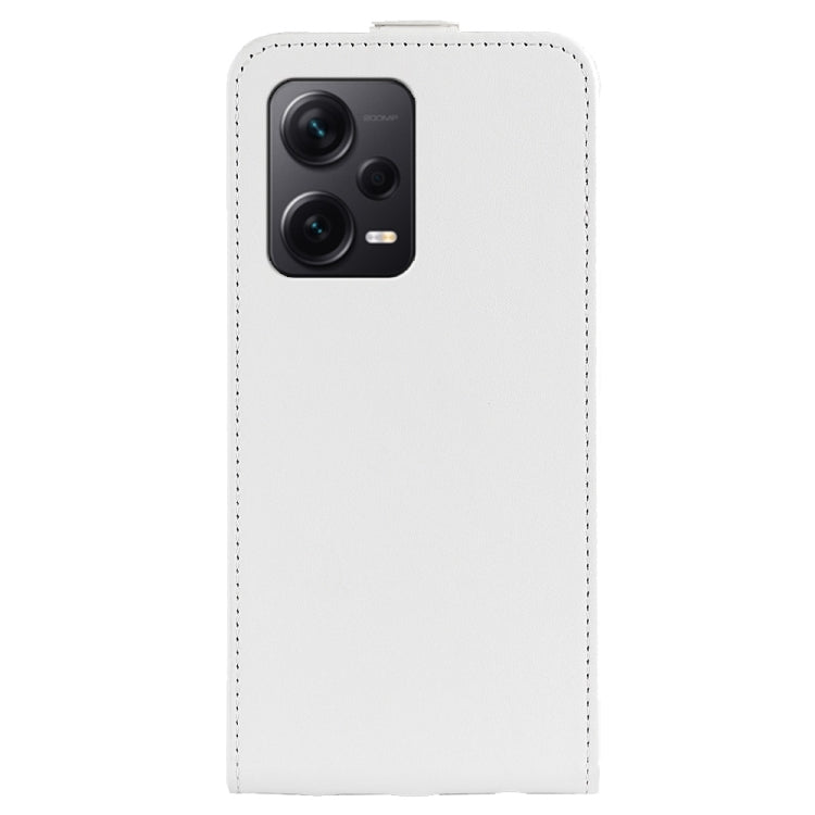For Xiaomi Redmi Note 12 Pro+ Global R64 Texture Vertical Flip Leather Phone Case