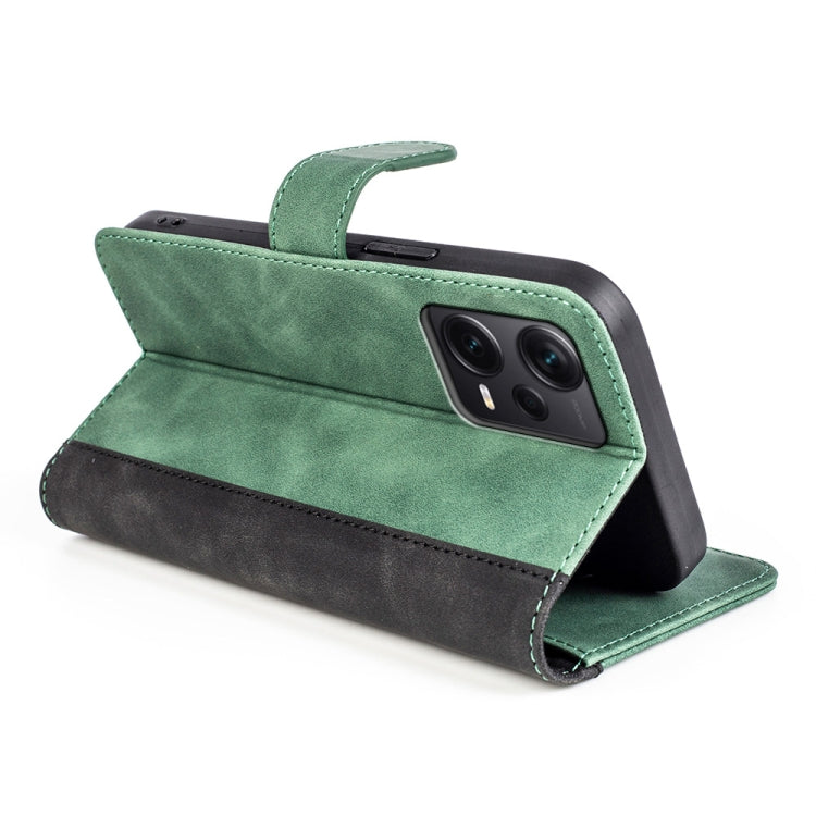 For Xiaomi Redmi Note 12 Pro+ Stitching Horizontal Flip Leather Phone Case