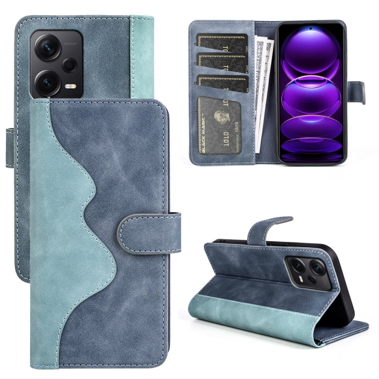 For Xiaomi Redmi Note 12 Pro+ Stitching Horizontal Flip Leather Phone Case