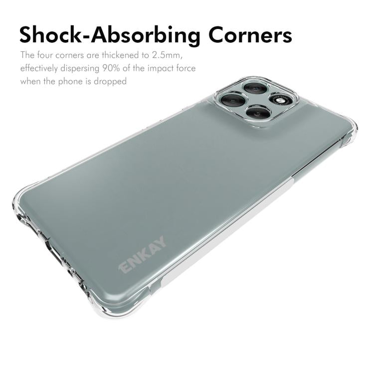 For Motorola Moto G86 Power 5G ENKAY Hat-Prince Transparent TPU Shockproof Phone Case
