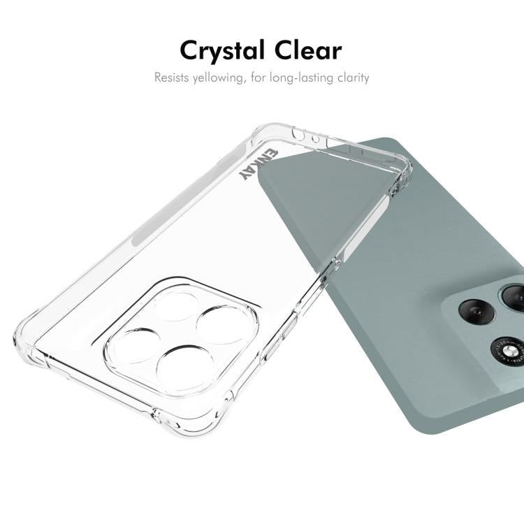For Motorola Moto G86 Power 5G ENKAY Hat-Prince Transparent TPU Shockproof Phone Case