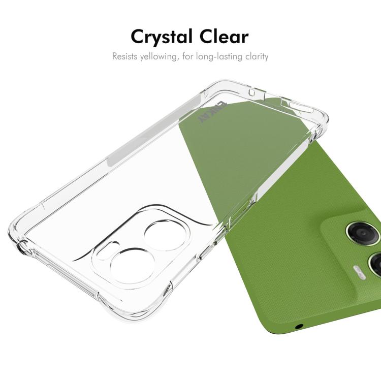 For Motorola Moto G06 4G / Moto G06 Power 4G ENKAY Hat-Prince Transparent TPU Shockproof Phone Case