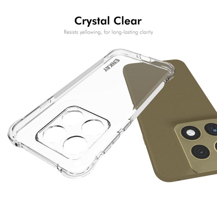 For Motorola Edge 5G 2026 ENKAY Hat-Prince Transparent TPU Shockproof Phone Case