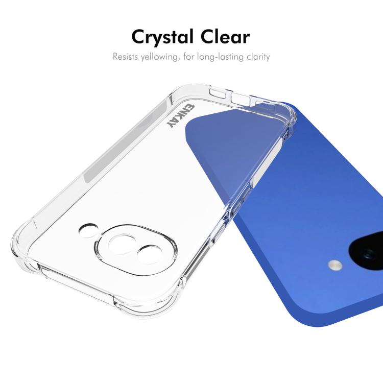 For Google Pixel 10a ENKAY Hat-Prince Transparent TPU Shockproof Phone Case