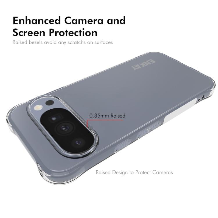 For Google Pixel 11 Pro ENKAY Hat-Prince Transparent TPU Shockproof Phone Case