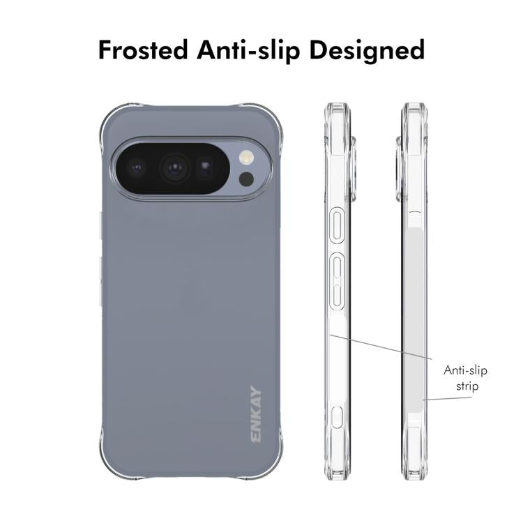 For Google Pixel 11 Pro ENKAY Hat-Prince Transparent TPU Shockproof Phone Case