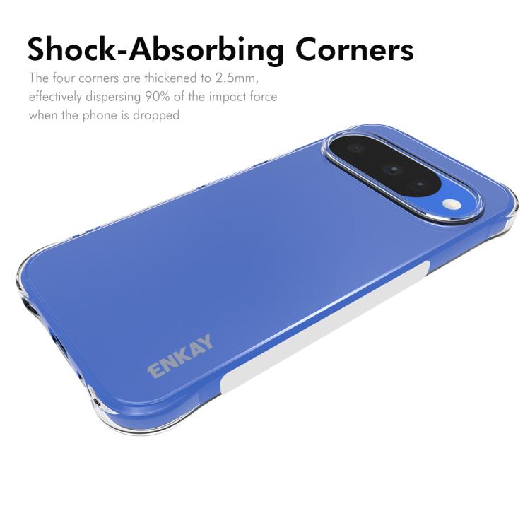 For Google Pixel 11 ENKAY Hat-Prince Transparent TPU Shockproof Phone Case