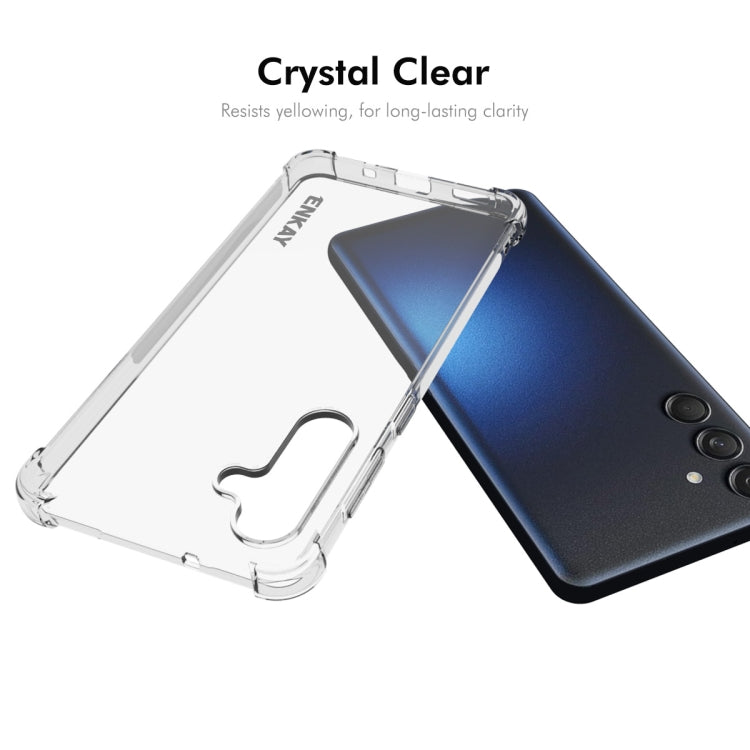 For Galaxy M55 5G ENKAY Hat-Prince Transparent TPU Shockproof Phone Case