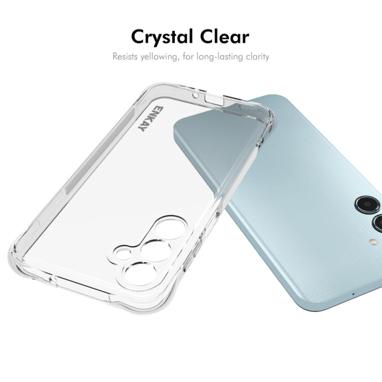 For Galaxy M35 ENKAY Hat-Prince Transparent TPU Shockproof Phone Case