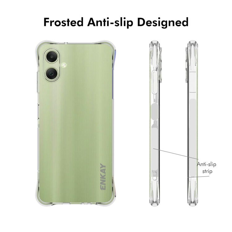 For Galaxy A06 4G ENKAY Hat-Prince Transparent TPU Shockproof Phone Case