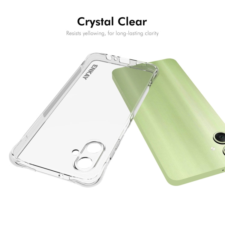 For Galaxy A06 4G ENKAY Hat-Prince Transparent TPU Shockproof Phone Case