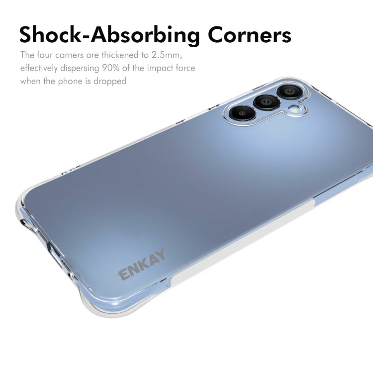For Galaxy A16 5G ENKAY Hat-Prince Transparent TPU Shockproof Phone Case